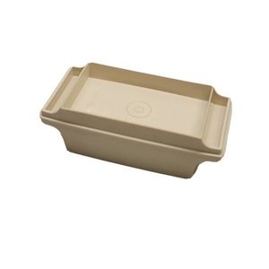 Vintage Tupperware Double 2 Stick BUTTER DISH Container Holder #1512 Almond